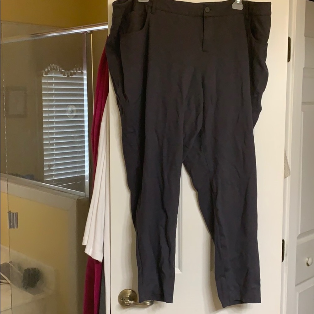 Charcoal Grey Pixie Pants